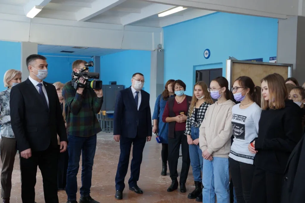 ТрансСтройТех с рабочим визитом посетил министр образования Чувашии Д.А. Захаров
