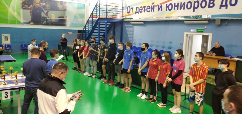 Команды юношей и девушек ТрансСтройТеха – серебряные призеры соревнований по настольному теннису среди ПОО Чувашии