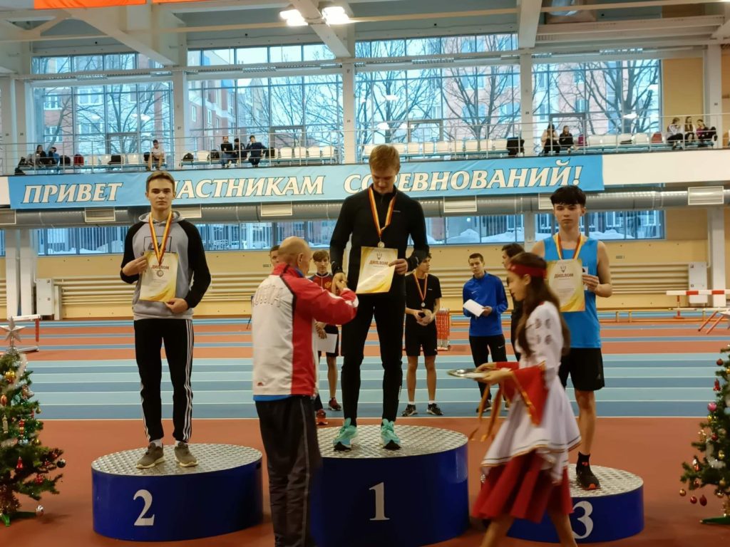 Студенты призеры Чемпионата и первенства Чувашской Республики по легкой атлетике (в помещении)