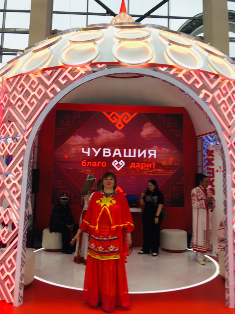 Представление Чувашского региона на Международной Выставке-форуме «Россия» на ВДНХ в Москве.